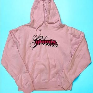 Pink Glamis Girls Hoodie